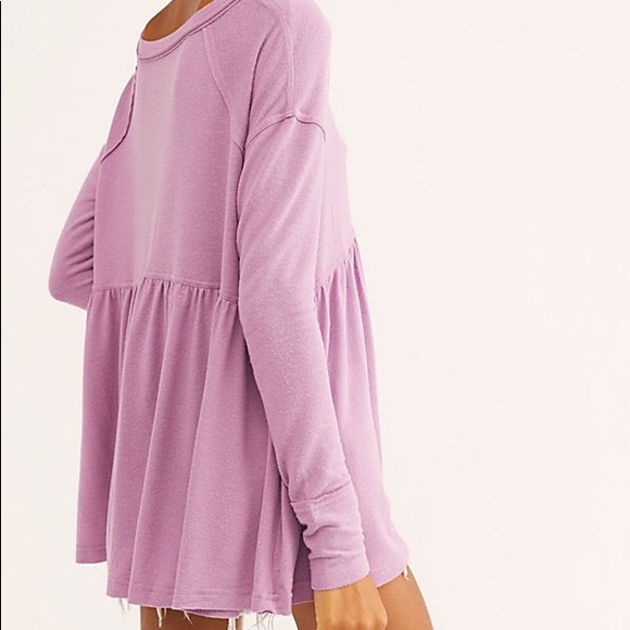 Free People Forever Your Girl Babydoll Tee - Picture 3 of 3